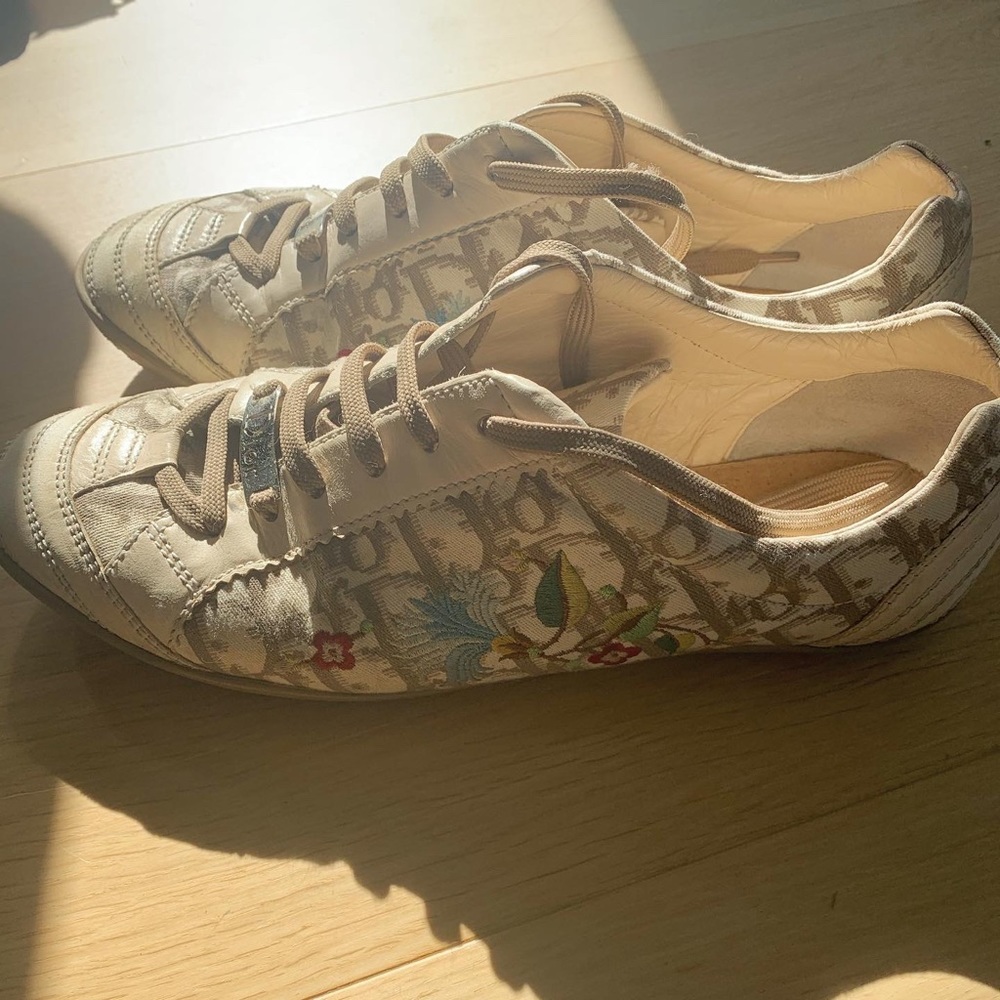 Dior diorissimo women monogram sneakers size EU 40
